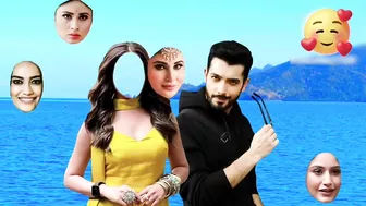 Naggin serial actress wrong head funny puzzle | wrong head puzzle game | Mouni Roy,Surbhi Jyoti