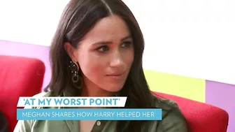 Meghan Markle Discusses How Prince Harry Helped at Her "Worst Point" in New Podcast Episode | PEOPLE