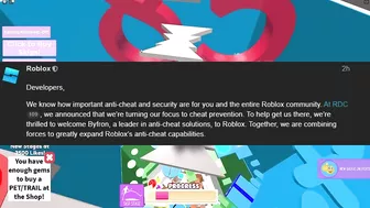 roblox is adding ANTI CHEAT...