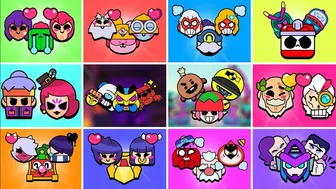 EVERY TRIO IN BRAWL STARS (PINS EDITION)