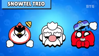 EVERY TRIO IN BRAWL STARS (PINS EDITION)