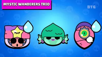 EVERY TRIO IN BRAWL STARS (PINS EDITION)