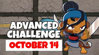 BTD6 Advanced Challenge | Just A Little Thinking Needed | October 14, 2022