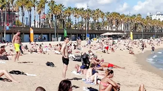 Beach Barceloneta????????Barcelona beach walk