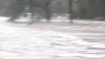 The wrath of nature hit Australia! River stream flooded the city of Bendigo, Victoria