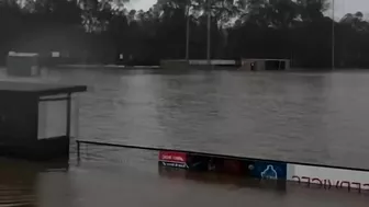 The wrath of nature hit Australia! River stream flooded the city of Bendigo, Victoria