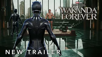 BLACK PANTHER 2: WAKANDA FOREVER - New 4K Trailer (2022) - Marvel Studios & Disney+ Concept