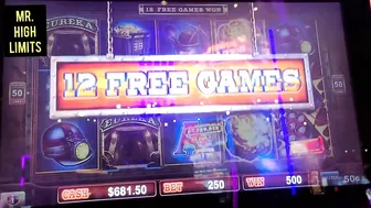 EUREKA 12 FREE GAMES $125 BET