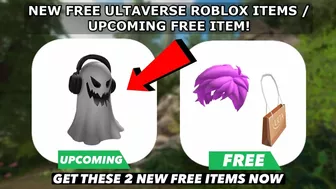 HURRY! NEW FREE ROBLOX ITEMS! / UPCOMING FREE ITEM! (Free Roblox Promo Item) October 2022