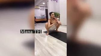 Rakul Preeth Singh HOT Yoga Exposing Positions | Rakul Preeth Singh Latest Videos | Mana TFi