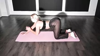 Hip opening yoga