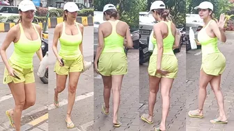 Malaika Arora Flaunts Her Huge Hottest Figure In Yoga Outfit