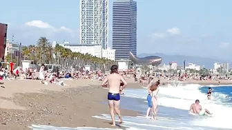 Barcelona beach walk ????????beach Sant Miquel