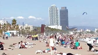 Barcelona beach walk ????????beach Sant Miquel