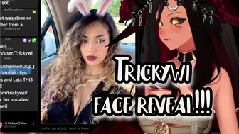 Trickywi [REVEALS HER FACE ON STREAM AND TWITTER!!]