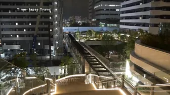 Time-lapse Travel - Tokyo Future City Takeshiba - Japan