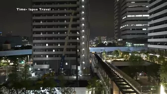 Time-lapse Travel - Tokyo Future City Takeshiba - Japan