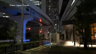 Time-lapse Travel - Tokyo Future City Takeshiba - Japan