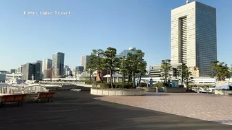 Time-lapse Travel - Tokyo Future City Takeshiba - Japan