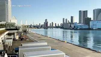 Time-lapse Travel - Tokyo Future City Takeshiba - Japan