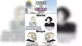 Boys Vs Girls Memes Are Funny!