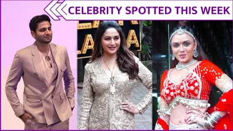 Celebrity Spotted This Week | Madhuri Dixit | Amruta Khanvilkar | Pooja Sawant | Rajshri Marathi