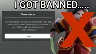 I Got BANNED In Roblox Bedwars……