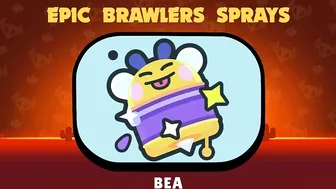 All Brawlers and Skins Sprays In Brawl Stars