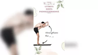 What are the Benefits of Utthita Hasta Padangusthasana? | Devvrat Yoga Sangha