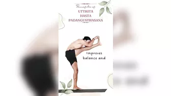 What are the Benefits of Utthita Hasta Padangusthasana? | Devvrat Yoga Sangha