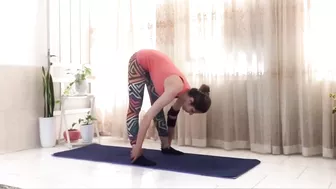 Yoga exercises - stretches for flexibility