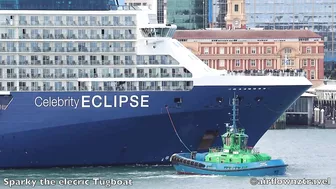 Celebrity Eclipse Cruise Ship Arrives in Auckland - 2022