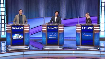 Will Simu Liu Pull Another Upset? - Celebrity Jeopardy!