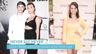 Hailey Bieber Poses with Selena Gomez After Addressing Rumors She "Stole" Justin Bieber | PEOPLE