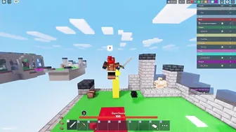 Trying out the WORST update in ROBLOX BEDWARS...