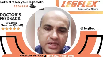 LEGFLEX | What Doctors say about the latest Leg Stretching Tool???