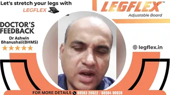 LEGFLEX | What Doctors say about the latest Leg Stretching Tool???