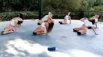 TWERK choreography with the GIRLS to reveal my BIG SURPRISE!