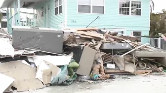 Looking at the cleanup process on Fort Myers Beach after Ian