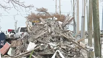 Looking at the cleanup process on Fort Myers Beach after Ian