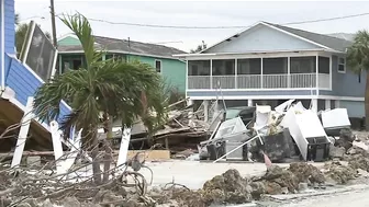 Looking at the cleanup process on Fort Myers Beach after Ian