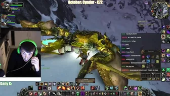 Time Lost Proto Drake Spawned on my LIVE-STREAM! WOTLK Classic (WARNING: LOUD REACTION!)