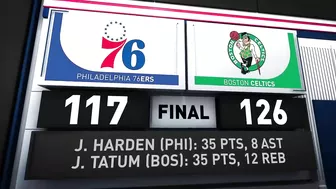 Game Recap: Celtics 126, 76ers 117