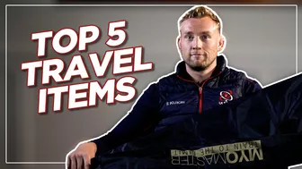 What does Ulster Rugby player Kieran Treadwell pack for away games?