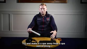 What does Ulster Rugby player Kieran Treadwell pack for away games?