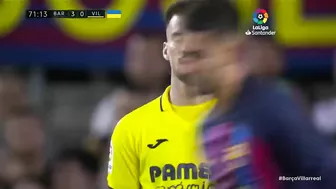 Resumen de FC Barcelona vs Villarreal CF (3-0)