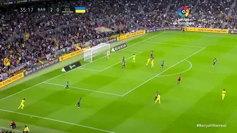 Resumen de FC Barcelona vs Villarreal CF (3-0)