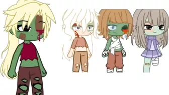 ZOMBIE OC Challenge!! ????????????‍♀️????‍♂️ (Gacha Trend...)