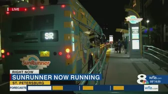 St.Petersburg launches rapid bus route connecting downtown to beach