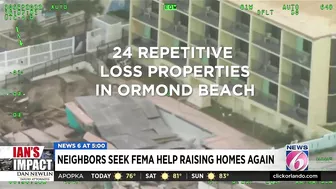 Ormond Beach community pleads FEMA for funding to elevate homes